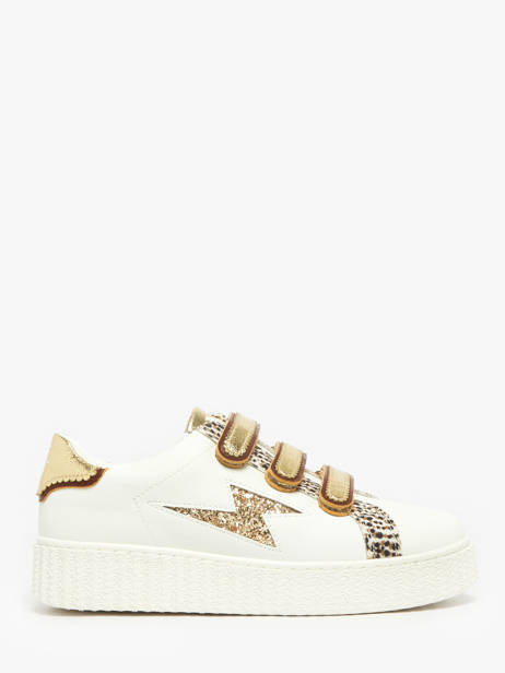 Sneakers Xenia Vanessa wu Goud accessoires BK2803OR